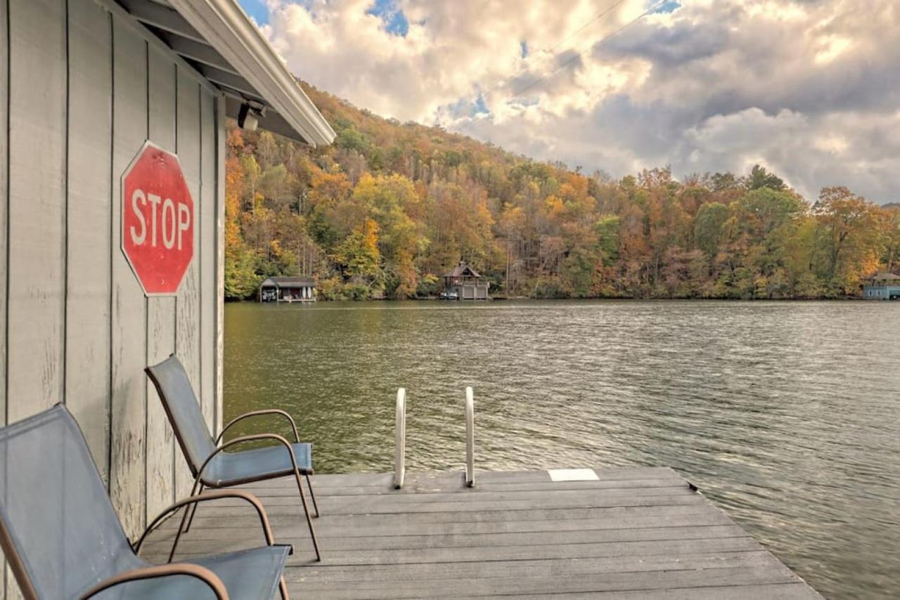 Hannahs Perch On Lake Burton With Private Top Patio And Bottom Dock Клейтън Екстериор снимка