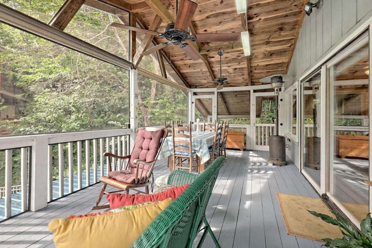 Hannahs Perch On Lake Burton With Private Top Patio And Bottom Dock Клейтън Екстериор снимка
